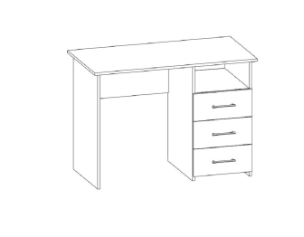 Стол письменный Интел-3