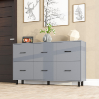 ТВ-тумбы, Комод шесть выдвижных ящиков РВК 127-1504