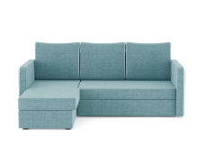 Диваны угловые в гостиную, Диван-кровать угловой Cлим дельфин, рогожка