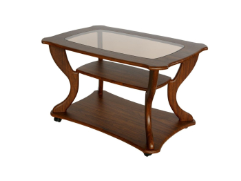 Стол журнальный Маэстро СЖС-02 со стеклом