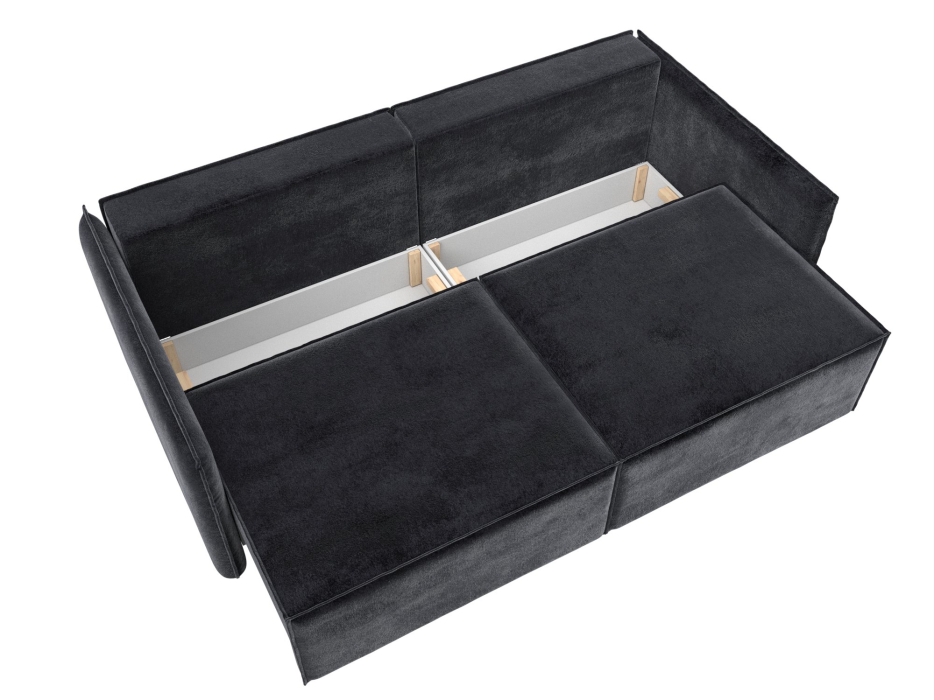 Диваны еврокнижки, Диван прямой Либерти, велюр TOWER