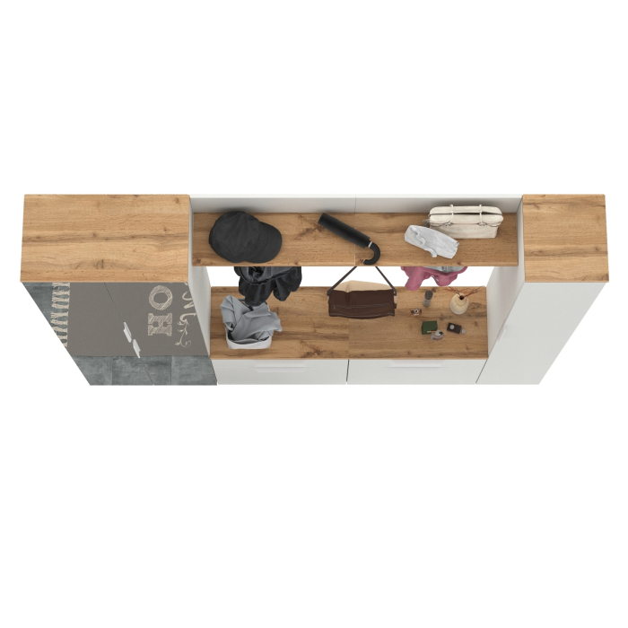 Прихожие, Мебель Октава для прихожей набор модулей № 33