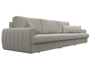 Диван прямой Лига-057 НПБ Лонг, рогожка Амур