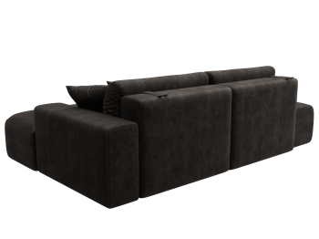 Диван угловой Лига-036 НПБ Модерн правый угол, велюр BRUT