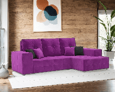 Диваны угловые в гостиную, Диван угловой Монреаль Правый угол (Кордрой)