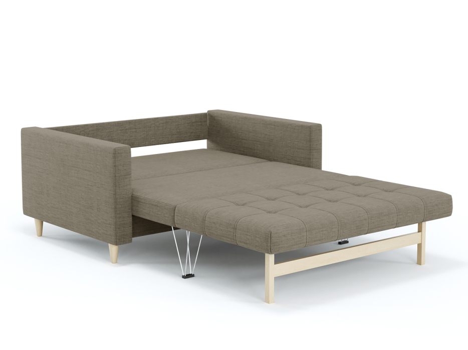 Диваны еврокнижки, Диван-кровать еврокнижка Квадро, рогожка Люкс