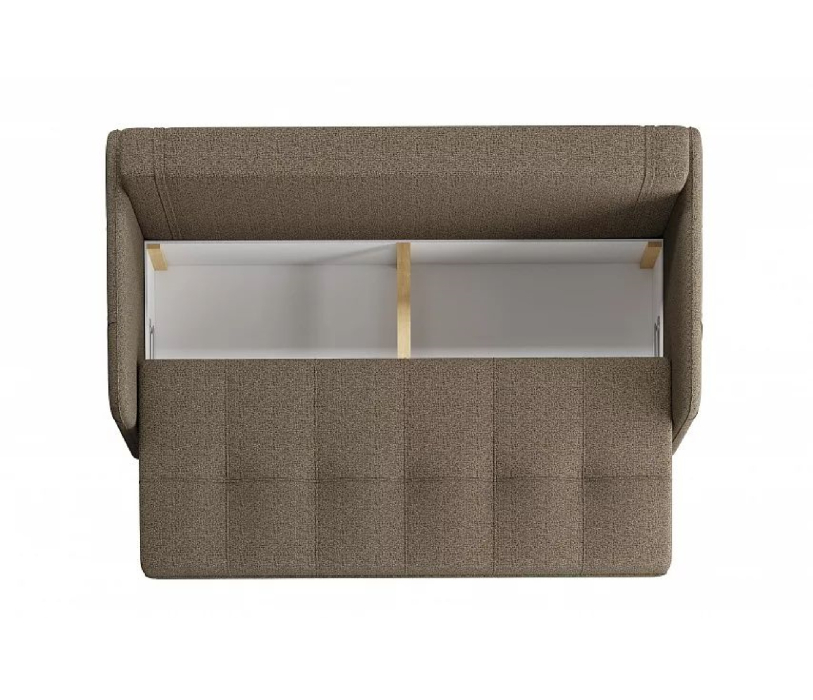 Диваны с ящиком для белья, Диван-кровать прямой Smart 1 Рогожка