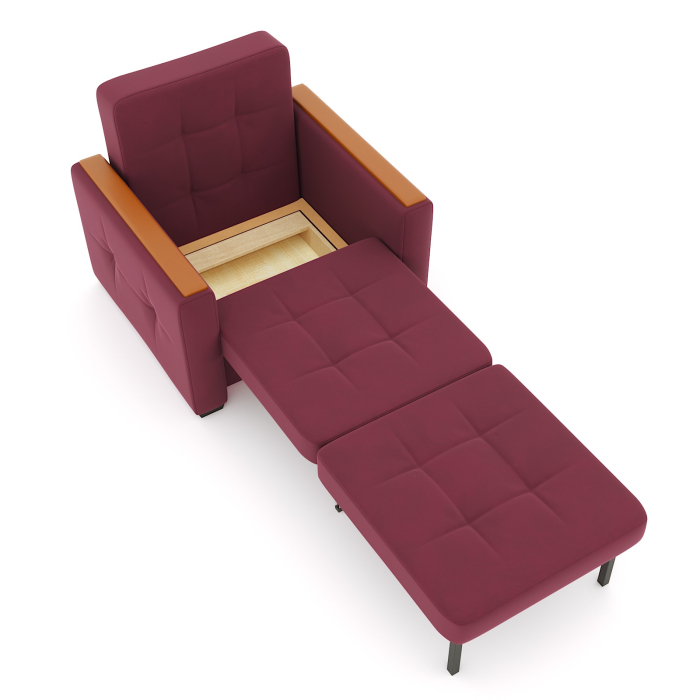 Кресла-кровати, Кресло-кровать Этро Вуд велюр, 80
