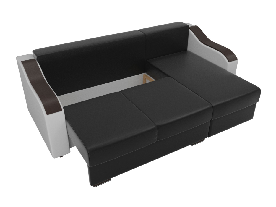 Диваны угловые в гостиную, Диван угловой Монако,эко- кожа,правый угол