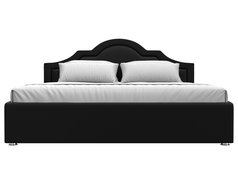 Мягкая кровать, Кровать интерьерная Афина 180, экокожа