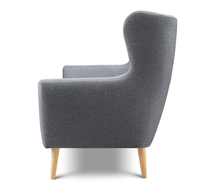 Дизайнерские диваны для гостиной, Диван прямой нераскладной Фиджи, рогожка