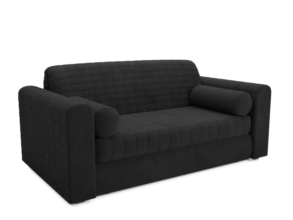 Диваны с ящиком для белья, Диван аккордеон Барон №5 НПБ 155х200 Велюр