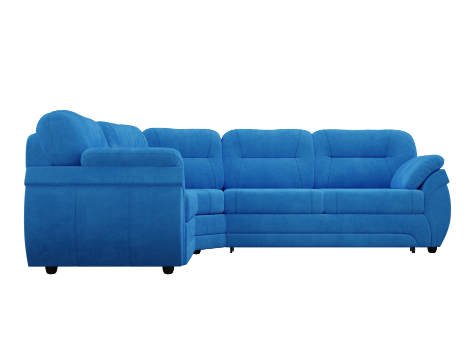 Диваны угловые в гостиную, Диван угловой Бруклин левый угол, велюр