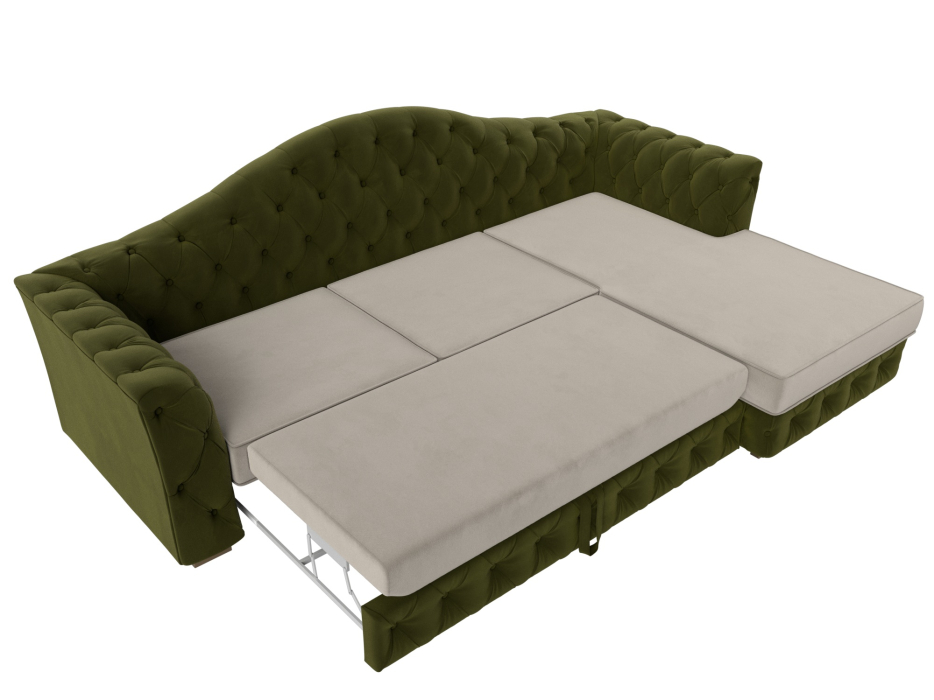 Диваны угловые в гостиную, Диван угловой Артис правый угол, микровельвет