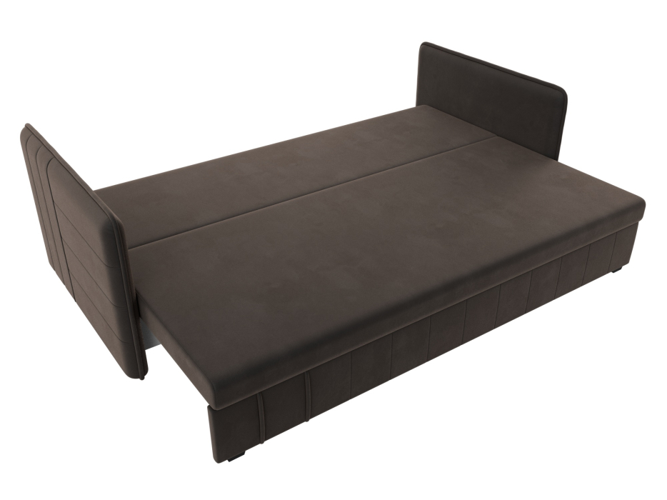 Диваны еврокнижки, Прямой диван Слим, велюр