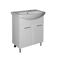 Тумбы без раковины, Тумба д/ванной РОСТОК-65  под умывальник Элеганс 65 (ПВХ)