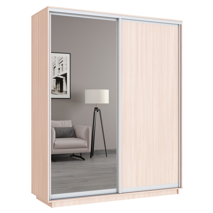 Шкафы-купе, Шкаф-купе Медиум Широкий, 180х60х220