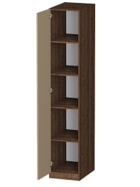 Распашной шкаф Лайф с полками 40*60*215 Дуб экспрессив