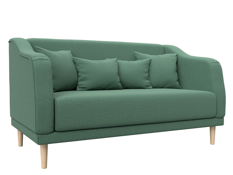 Диваны прямые кухонные, Диван кухонный прямой Киото, рогожка Амур