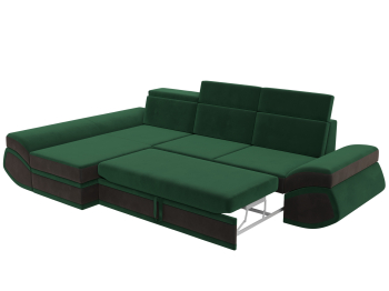 Диван угловой Лига-032 левый угол, велюр