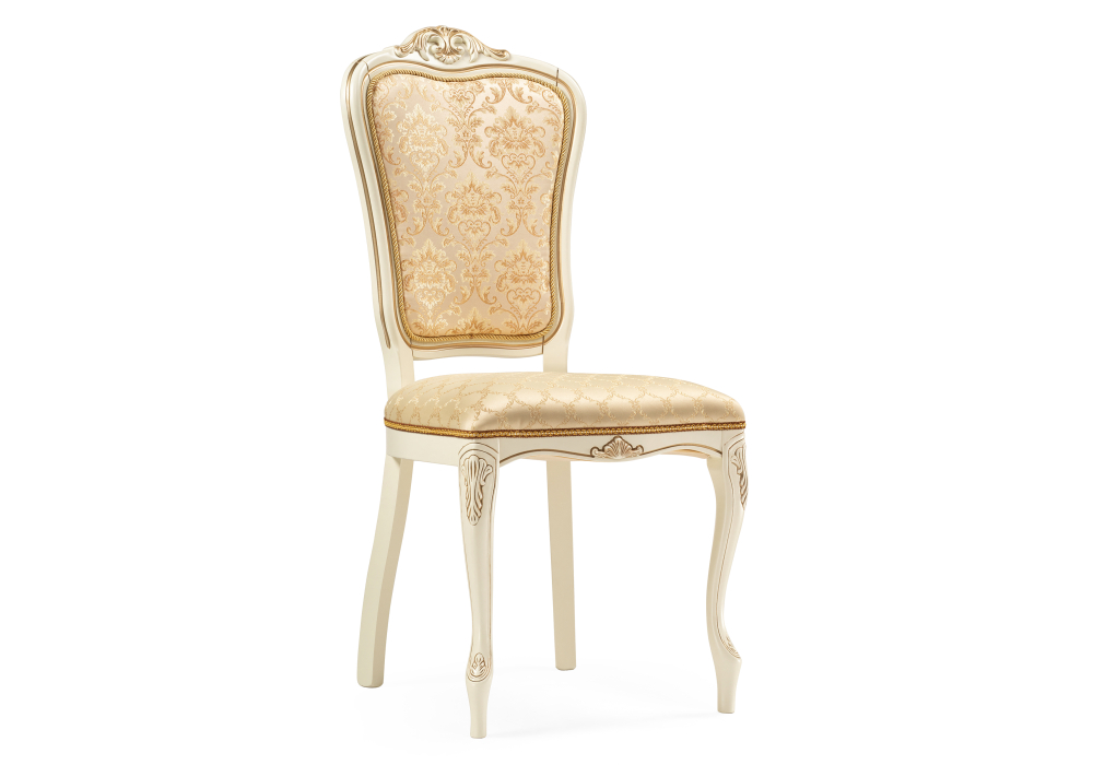 Стулья, Стул деревянный Руджеро патина золото (без подлокотников)