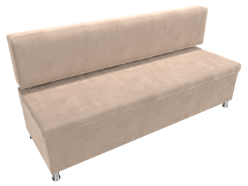 Кухонный прямой диван Стайл, велюр