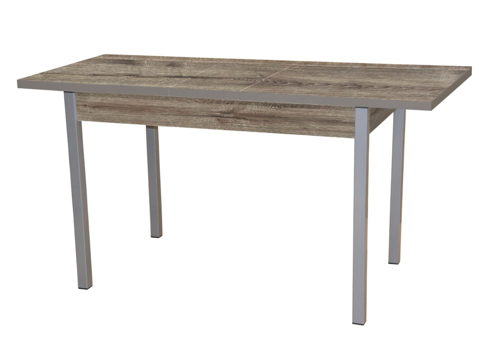 Обеденные столы, КОЛОРАДО стол обеденный раздвижной опора квадро серебро