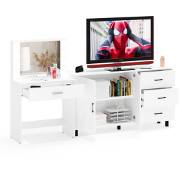 Комод-тумба 123-1604 и туалетный столик с подсветкой СТ-4