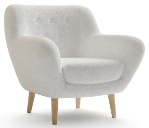 Кресло Элефант мягкое, Искусственный мех