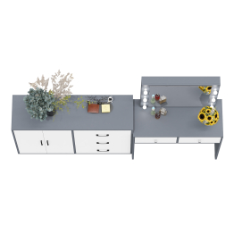 Комод 123-1204 и косметический столик с подсветкой СТ-5