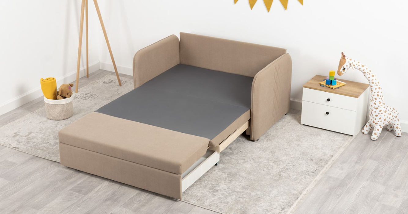 Диваны с ящиком для белья, Диван-кровать Юта (120)