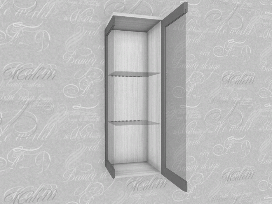 Настенные полки, Модульная система Грейс Антресоль АН-5007  Гикори Джексон Светлый