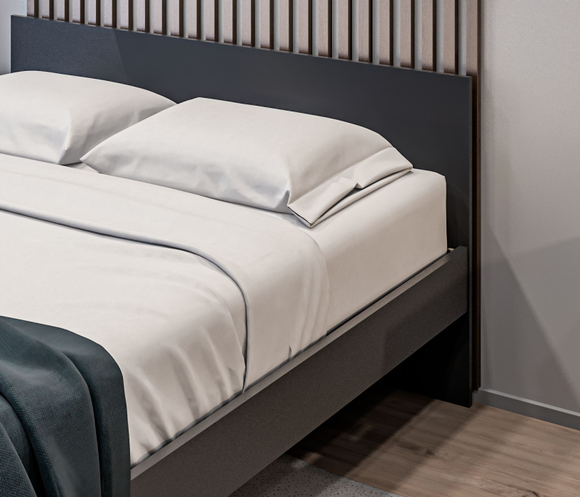 Кровати 140 см, Кровать (1400) Бруклин СБ-3353