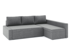 Диваны угловые в гостиную, Диван-кровать угловой Фрихетен дельфин, рогожка