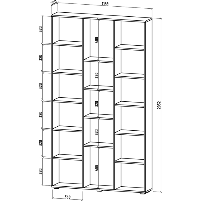 Стеллажи, Стеллаж Эльбрус-3
