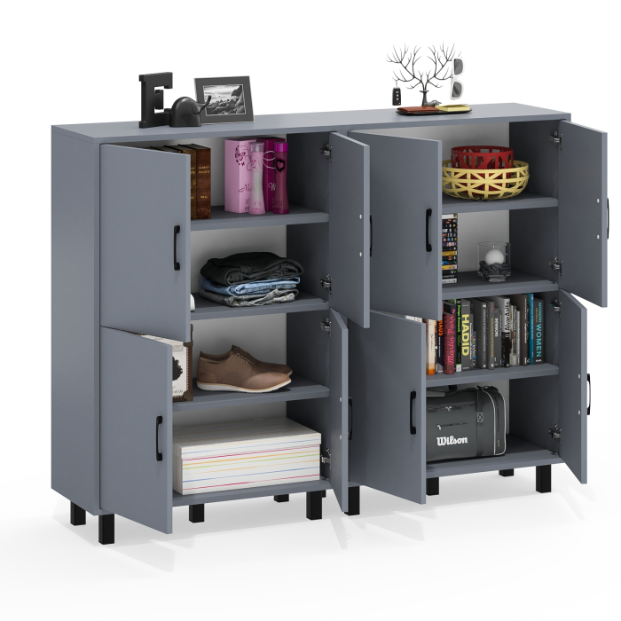 Комоды, Две тумбы-комода четыре распашных дверки РВК 126-804