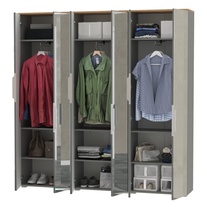 Прихожие, Три шкафа для одежды Октава 13.338