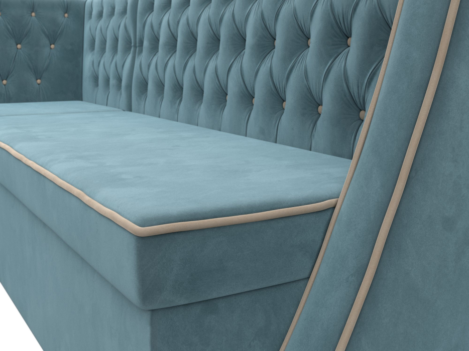 Диваны угловые кухонные, Кухонный угловой диван Лофт левый угол, велюр