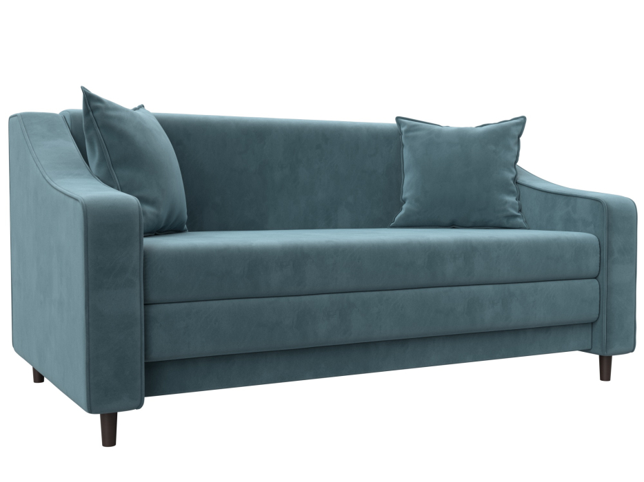 Диваны кровати прямые, Диван прямой Лига-071, велюр SEVEN