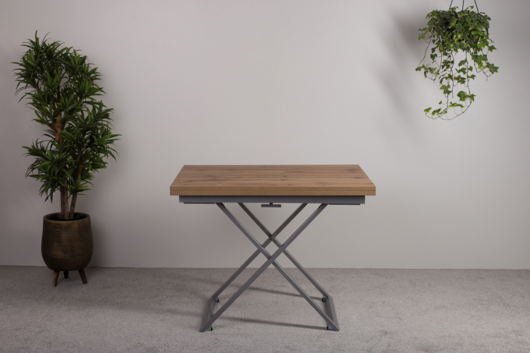 Столы-трансформеры, Стол трансформер Compact (нержавеющая сталь)
