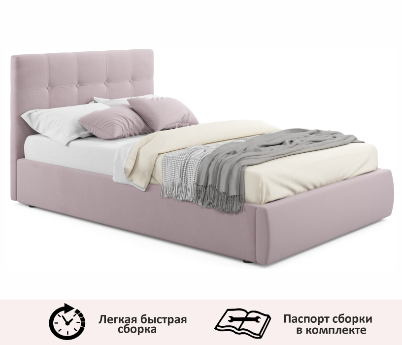 Мягкая кровать, Мягкая кровать Selesta 1200 с подъемным механизмом