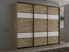 Шкафы-купе 3-х дверные, Шкаф-купе 3х дверный Кааппи 8 240х60