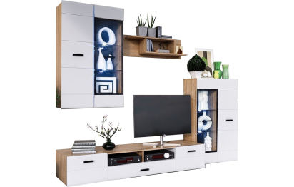 Гостиная Нэнси NEW МДФ Вариант №1