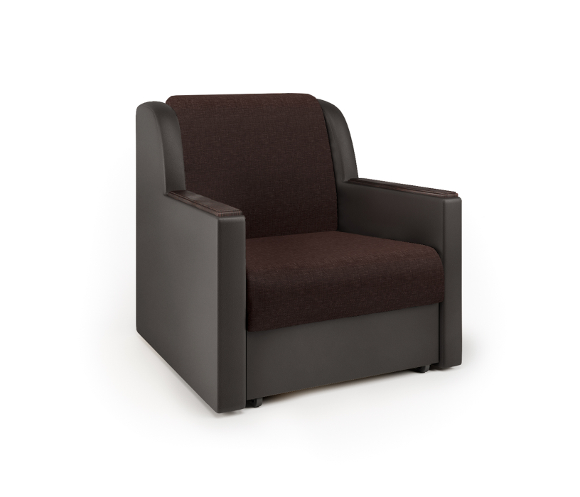 Кресла-кровати, Кресло-кровать Аккорд Д, рогожка/экокожа