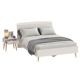 Прикроватная тумбочка Афина с кроватью со спальным местом на 1400