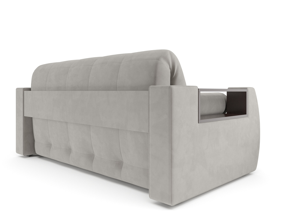 Диваны с ящиком для белья, Диван аккордеон Барон №3 ППУ 120х200 Велюр