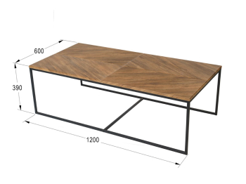 Стол журнальный Калифорния Эклектик