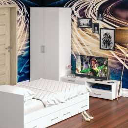 Спальня Стандарт № 3 с кроватью 1200 с ящиками