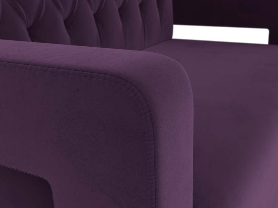 Дизайнерские диваны для гостиной, Прямой диван Рамос Люкс 2-х местный, велюр