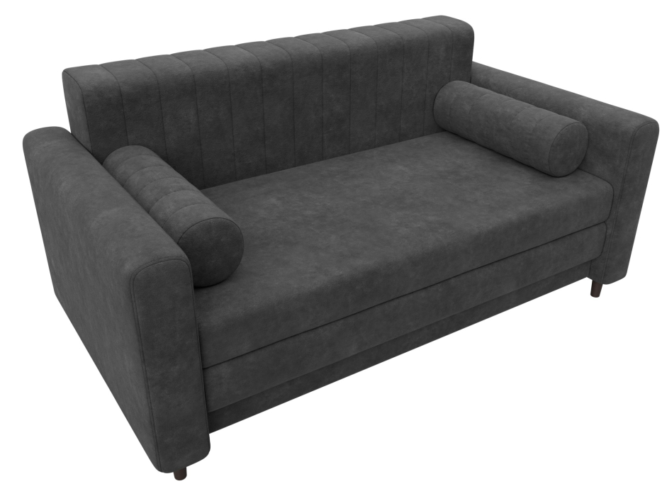 Диваны кровати прямые, Диван прямой Лига-070, велюр BRUT